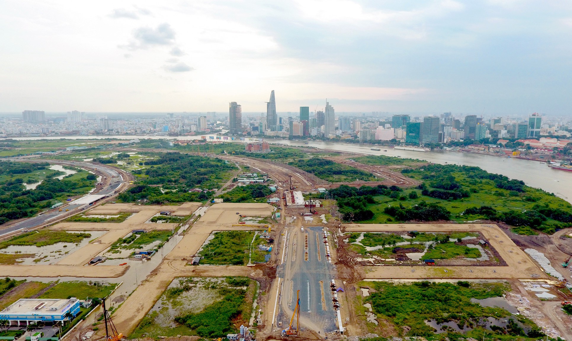 Sắp đấu giá khu đất rộng hơn 74.000 m2 xây khách sạn ở Thủ Thiêm